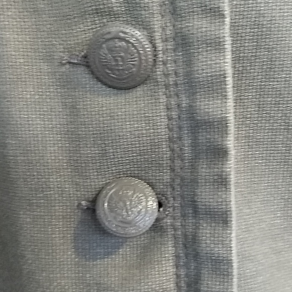 Free People army green bomber jacket size 2 - Picture 3 of 6